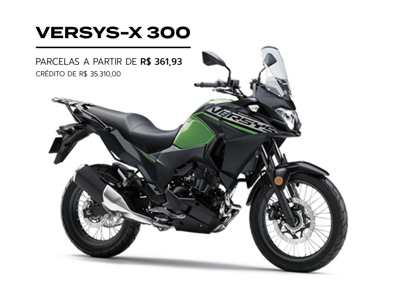 Consórcio Kawasaki Versys-X 300
